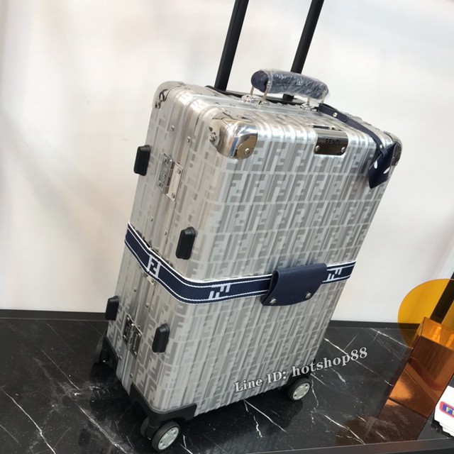 日默瓦RIMOWA聯名Fendi經典款全鋁行李箱四輪拉杆箱 gdx1371